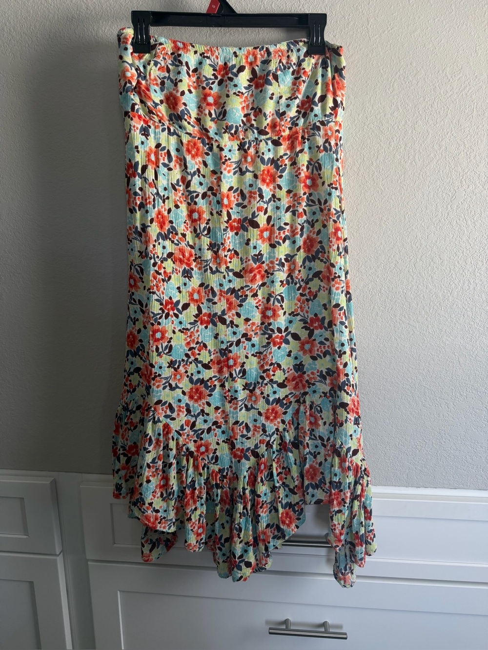 O'Neill strapless maxi dress